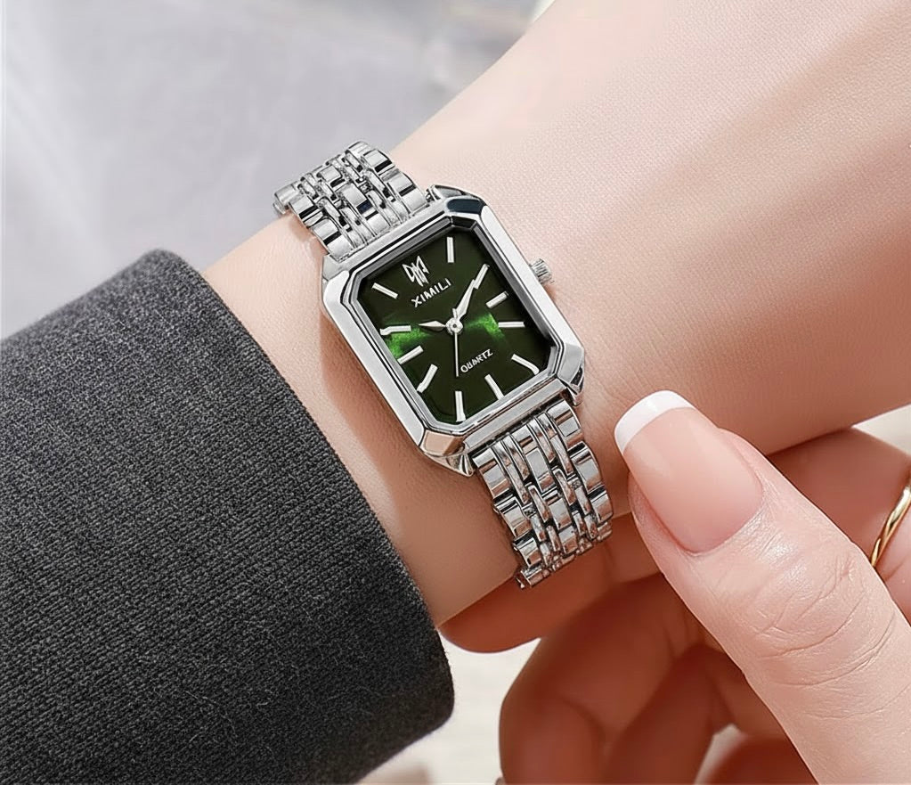 Montre Femme Élégante en Acier – Style Luxe